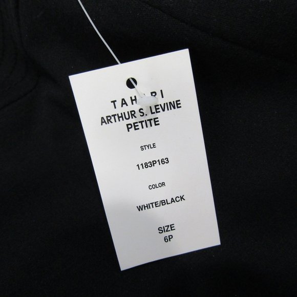 NWT Tahari ASL Black Skirt Size 6P Petite - Picture 4 of 5